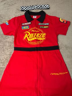 Lighting McQueen Disney dress costume