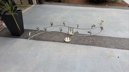 Free track ceiling light fixture