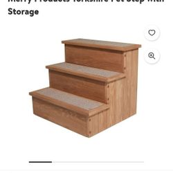 Merry Products Pet Stairs With Storage