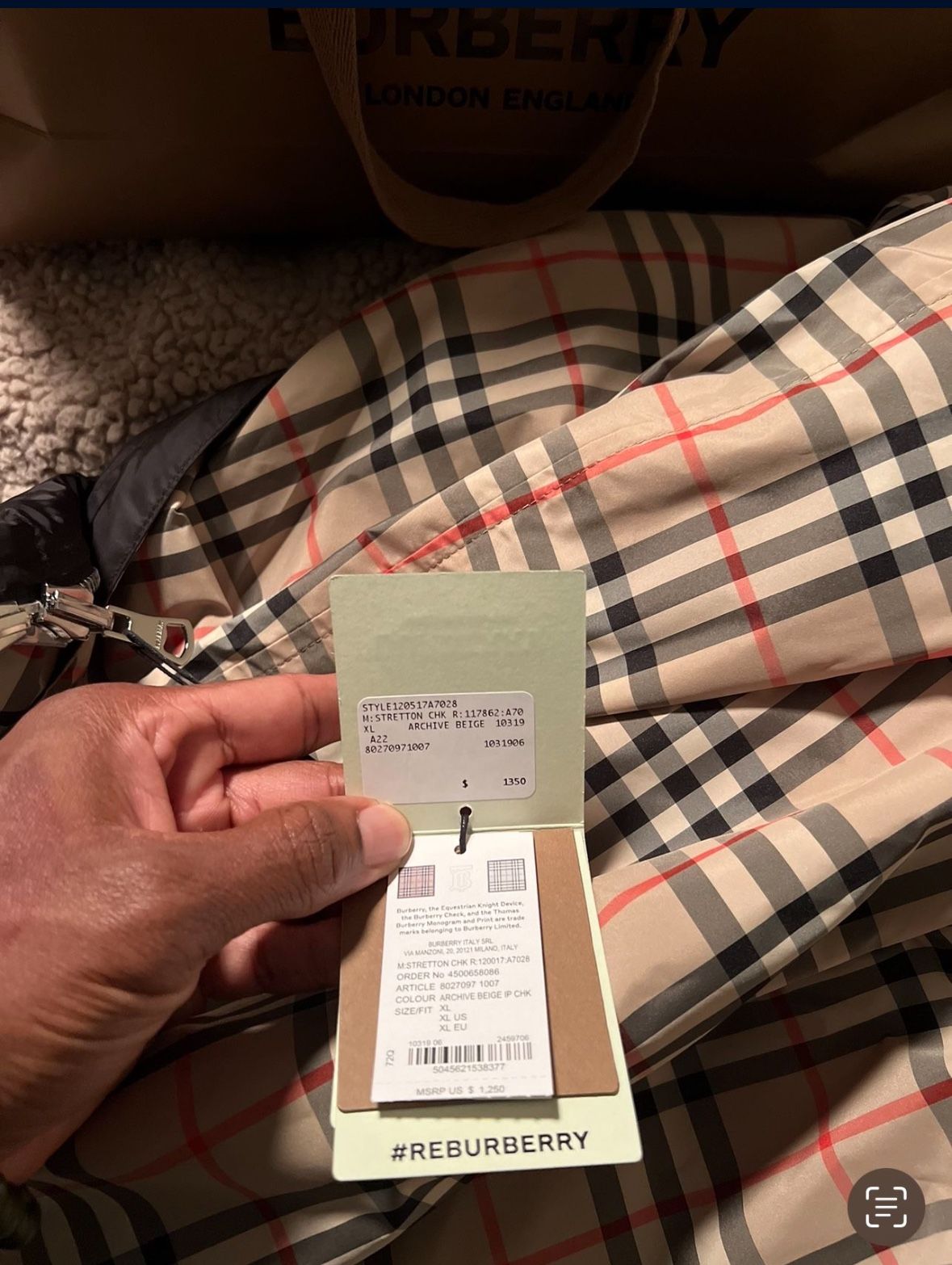 Burberry Jacket (official)