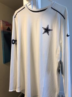 Nike Dallas Cowboys Long-sleeve Dri-Fit Size Large