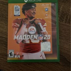 Madden NFL 20 For XBOX ONE