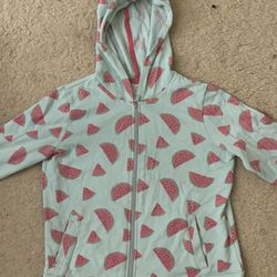 Teal Wonder Nation Walmart Brand Watermelon Jacket 