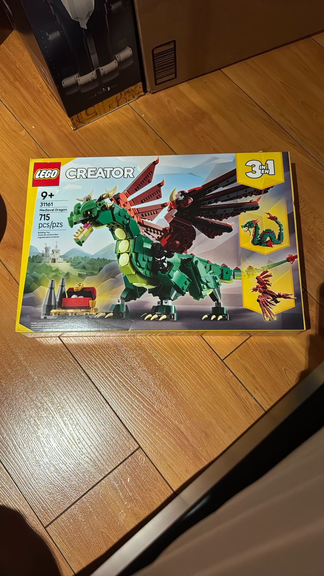 LEGO 31161 Creator 3-in-1 Medieval Dragon