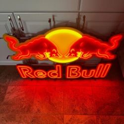 Red Bull Led Bar Neon Sign