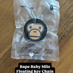 Bape Baby Milo Floating Key Chain New