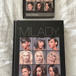 Milady Cosmetology Textbook With Exam Review Booklet