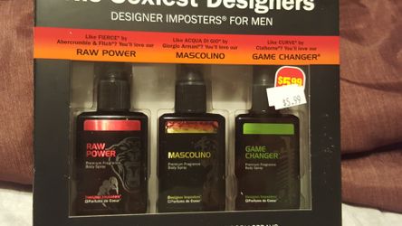 Man fragrance body spray