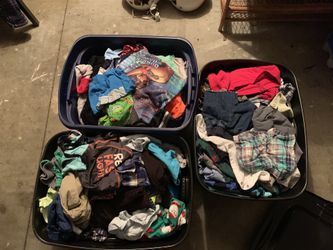 Over 300 pieces of kids clothing