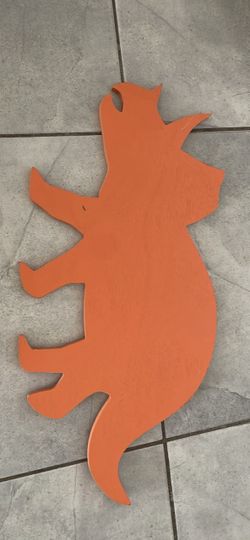 Wood Dinosaur  Wall Decor