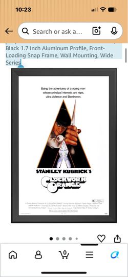 SnapeZo Movie Poster Frame 27x41inches