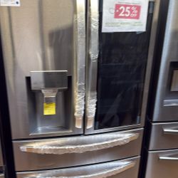 LG 29 cu ft instaview refrigerator with craft ice