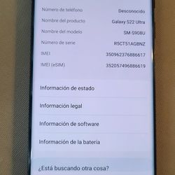 Samsung Galaxy S22 Ultra 