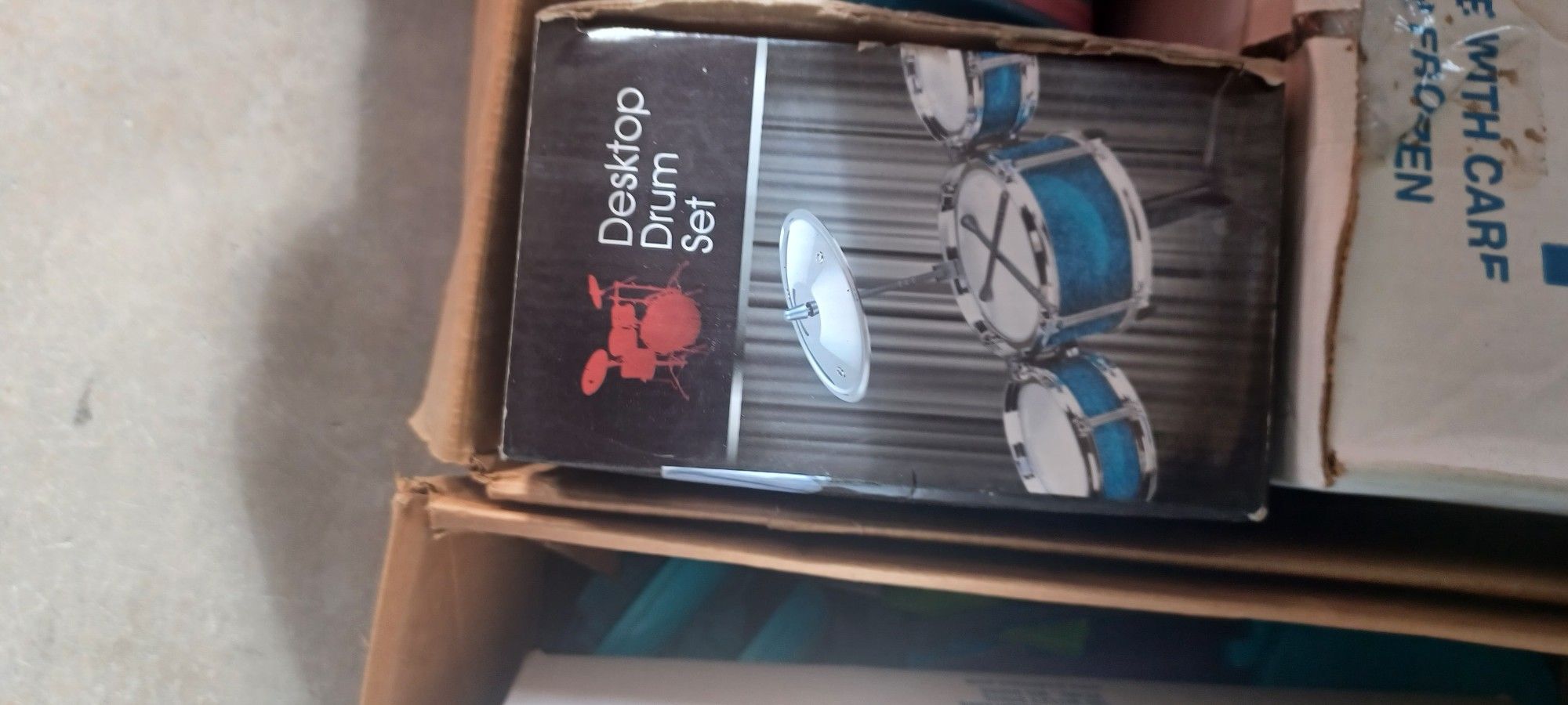 Still In The Box "Desk Top Mini Drum Set"