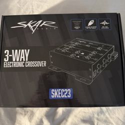Skar Audio SKEC23 3-Way 6 Channel Electronic Crossover