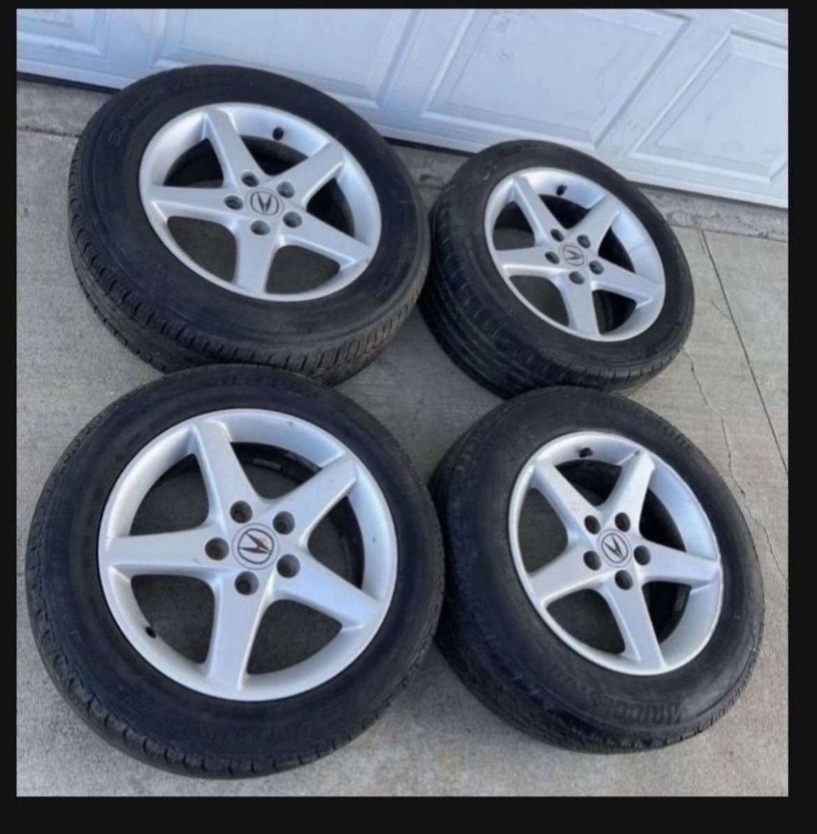 4 - 205/55r16 5x114.3 5x4.5 Stock Rsx Civic Camry Accord Corolla Wheels Rims Tires !!!!!!!!!!!!!!!!