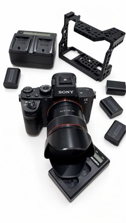 Sony a7R II + Samyang 35mm f/1.8 Kit – Ready to Shoot
