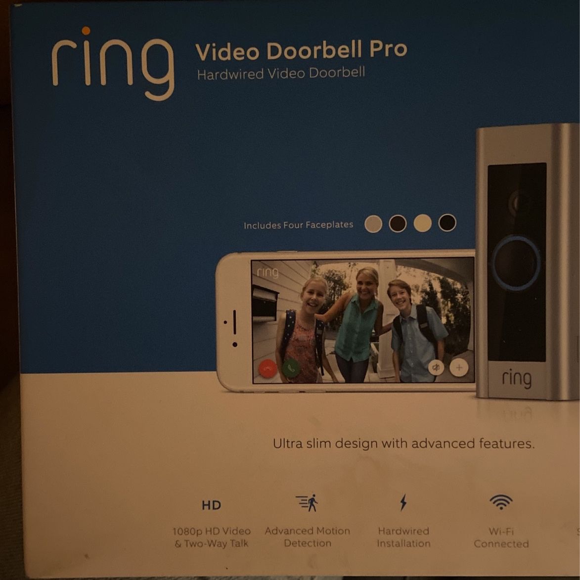 Ring! Video doorbell pro