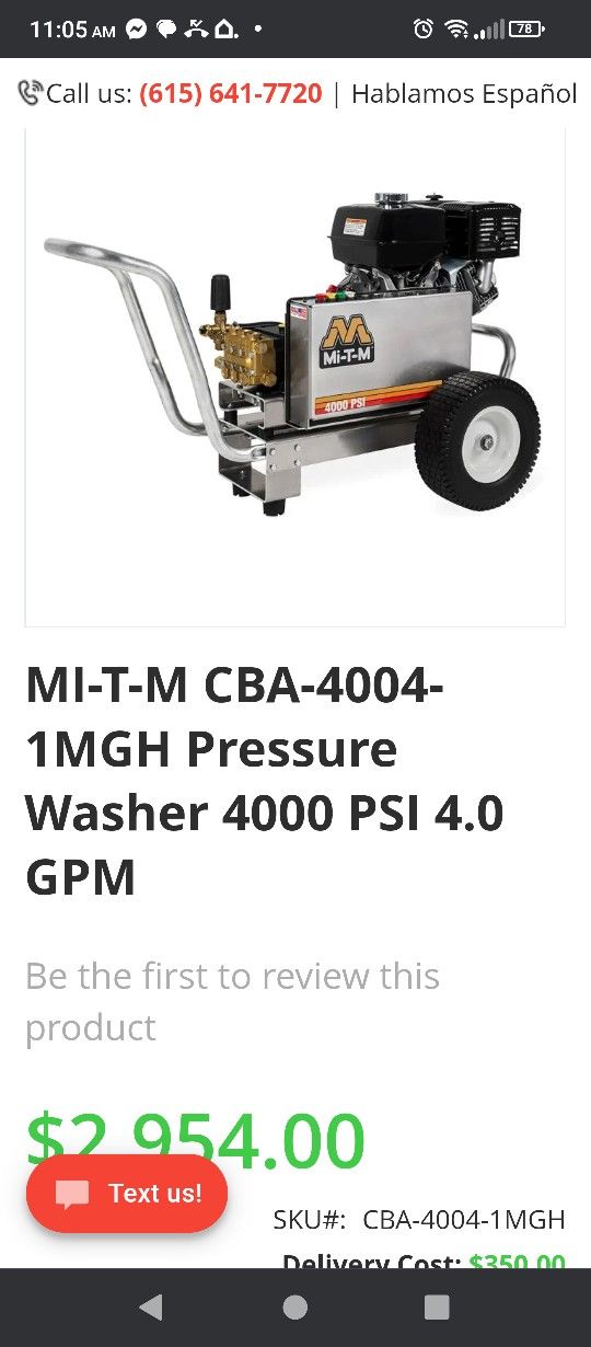 Power Washer