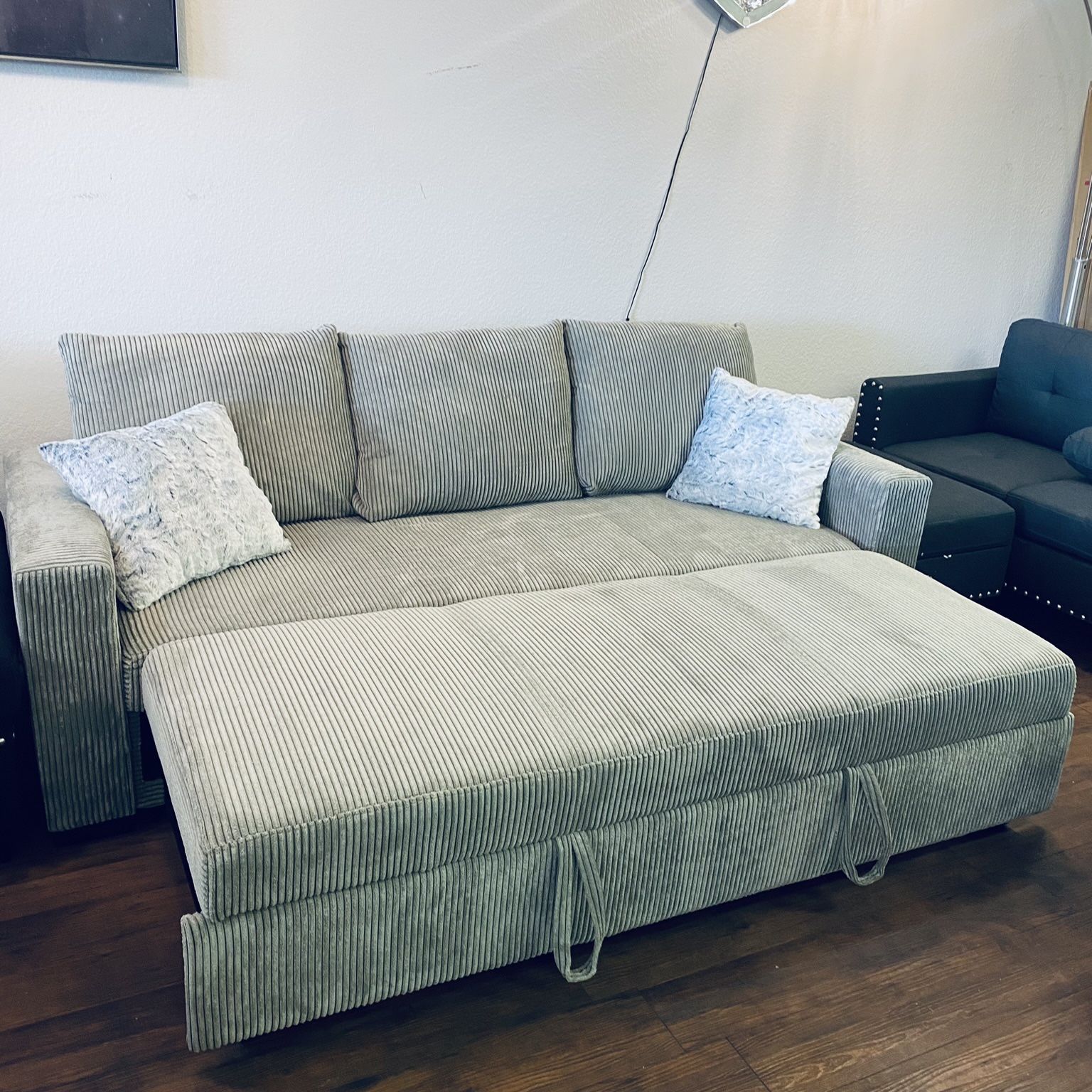 Gray Sofa Bed