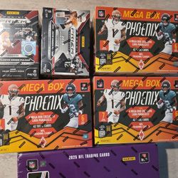 Assorted Football Cards NEW In The Package 