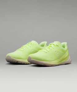 Lululemon Neon Green Running Sneakers