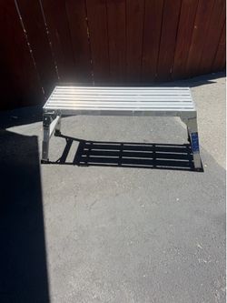 Werner Aluminum Work Platform 225 lb Load Capacity AP-20  39 1/2" X 12"