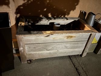Wood Raised Flowerbeds