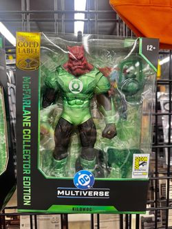 DC Multiverse Kilowog Green Lantern SDCC Exclusive 7″ Action Figure McFarlane