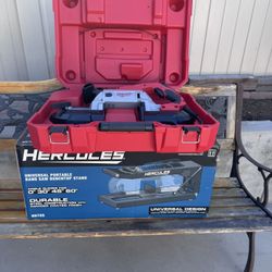 Brand New Milwaukee Deep Cut Saw And Stand