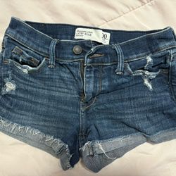 low rise abercrombie and fitch shorts