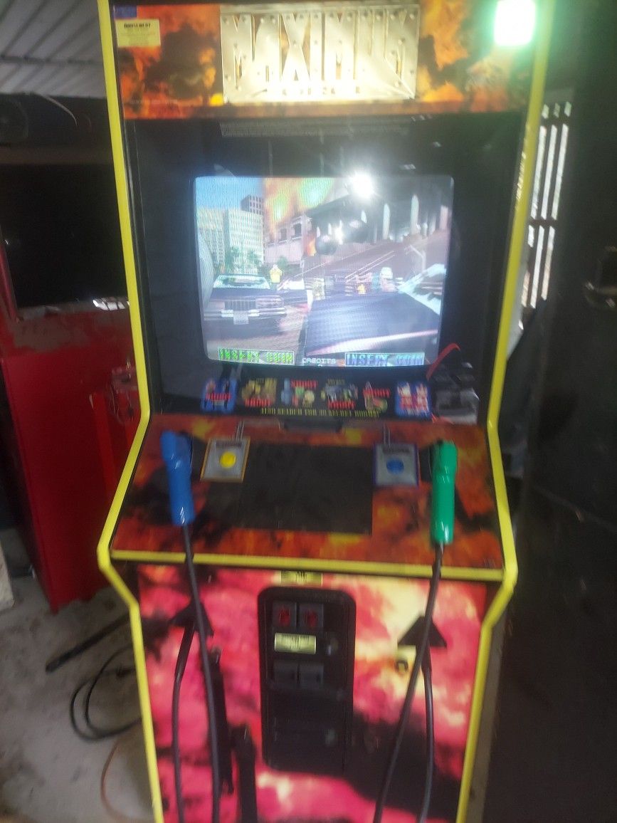 Maximum Force Atari Games Arcade Machine