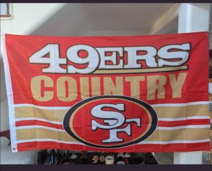 New Sf 49ers country flag, 3*5 ft