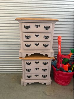 Wood night stand