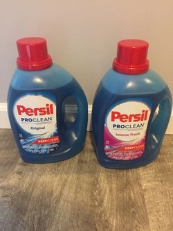 $20 2bottles Persil 100oz each bottle Firm price and pick Up Gahanna