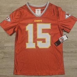 Kansas City Chiefs Official NFL Youth Girls Lrg Mesh Jersey 
