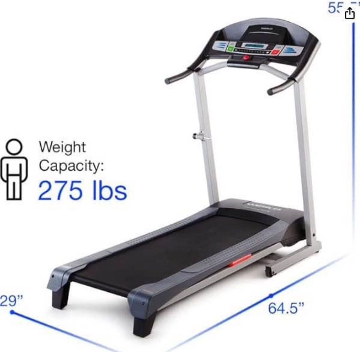 Treadmill Weslo cadence