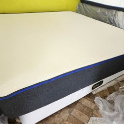 Mattress And Box Spring King Size 