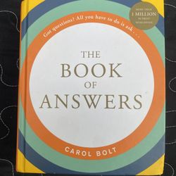 Book Of Answers (think magic 8 ball)