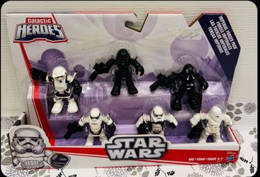 Hasbro Disney Star Wars Galactic Playskool Heroes Storm / Sand Troopers Action Figures $10 NEW