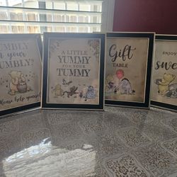 Antique Winnie The Pooh Theame Party Frames 