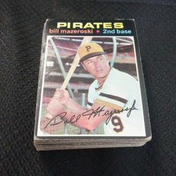 Vintage 1971 Topps Baseball 34 Cards Lot Rookies, Stars, Hofs 