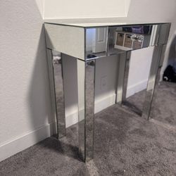 Mirror End Table 