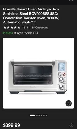 New in Box Breville smart oven toaster