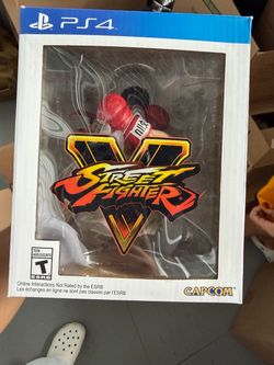 Street Fighter 5 collector’s edition with  japanese cover game