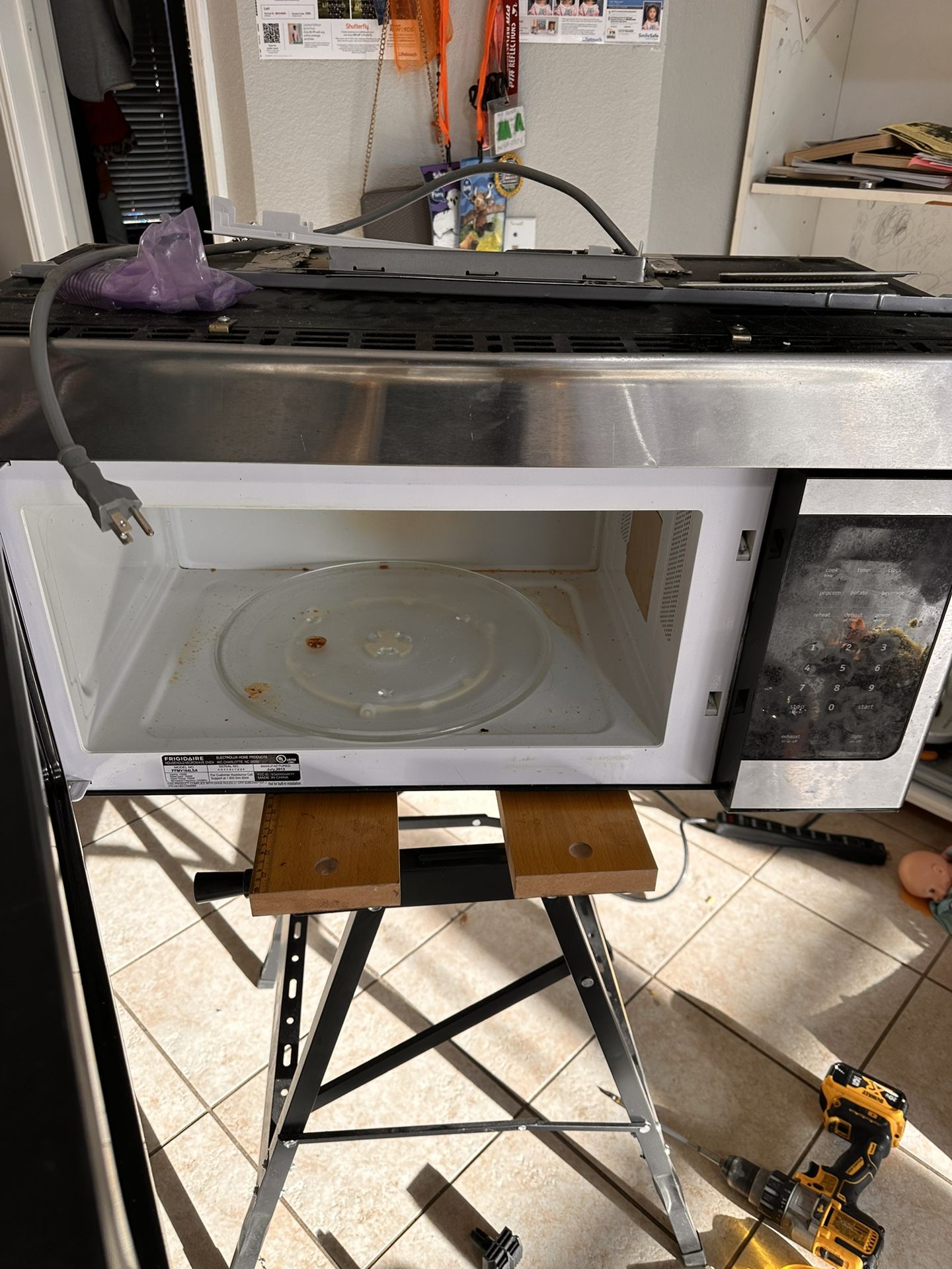 Frigidaire Gallery 1.9 cu. ft. Over the Range Microwave in Smudge-Proof Stainless Steel with Sensor