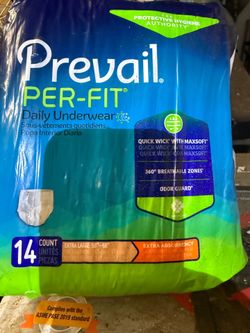 Prevail per fit adult underwear XL