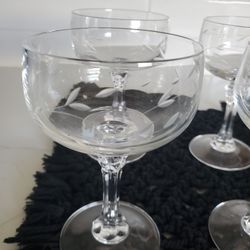 Princess House Crystal Glasses