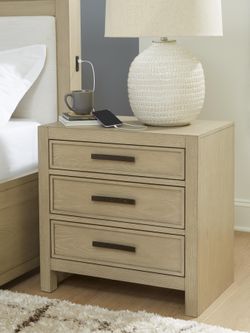 Calmoro Gray Nightstand