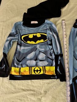 batman costume with mask 4-6